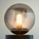 Lámpara de mesa Perlage Tl1 de Ideal Lux pantalla Gris