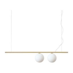 Lámpara de suspensión Perline Sp2 de Ideal Lux pantalla Azul