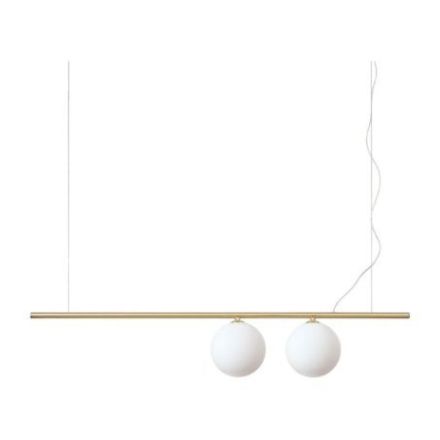 Lámpara de suspensión Perline Sp2 de Ideal Lux pantalla Azul