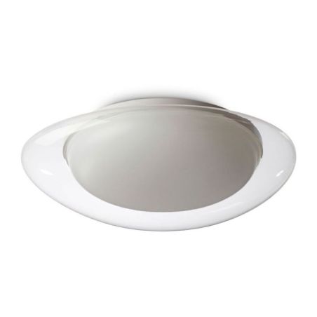 Plafón Squish Pl de Ideal Lux pantalla Rosa Pálido