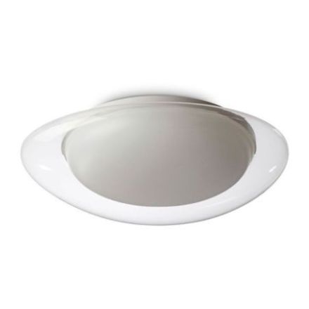 Plafón Squish Pl de Ideal Lux pantalla Rosa Pálido