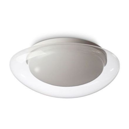 Squish Pl de Ideal Lux pantalla Rosa Pálido