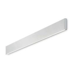 Steel Ap2 D20 Bi-emission Wide de Ideal Lux pantalla Rojo