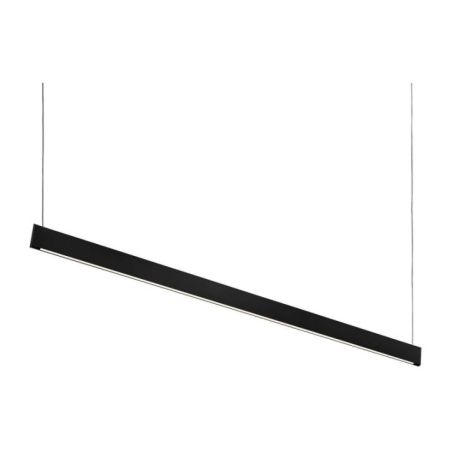 Lámpara de suspensión Steel Sp2 D09 Bi-emission Accent de Ideal Lux pantalla Azul Marino
