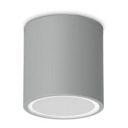 Plafón Techo Pl1 D09 Round de Ideal Lux pantalla Azul Marino