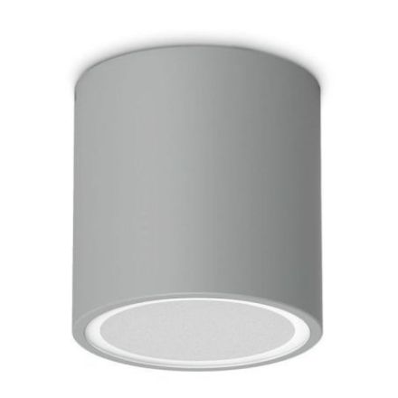 Plafón Techo Pl1 D09 Round de Ideal Lux pantalla Azul Marino