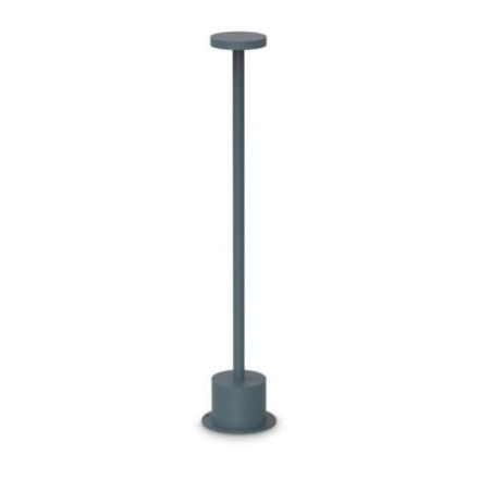 Lámpara de pie Toffee Pt D080 H050 de Ideal Lux pantalla Azul Marino