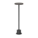 Lámpara de pie Toffee Pt D160 H050 de Ideal Lux pantalla Azul Marino