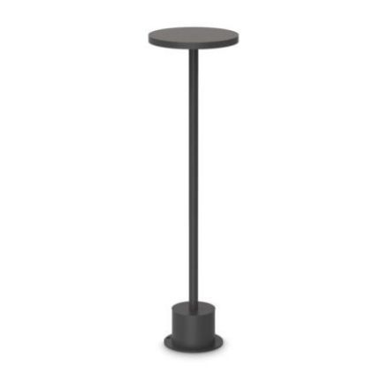 Lámpara de pie Toffee Pt D160 H050 de Ideal Lux pantalla Azul Marino