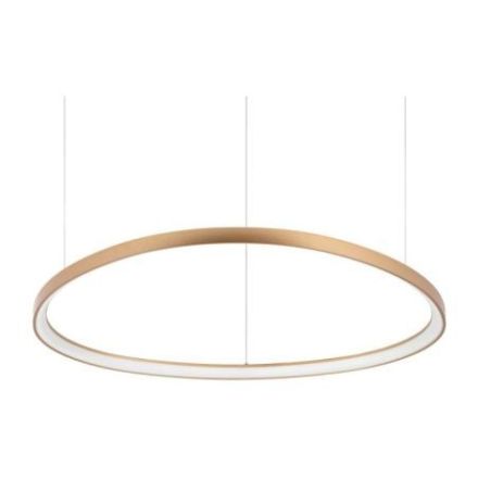 Lámpara de suspensión Gemini Sp de Ideal Lux pantalla Turquesa