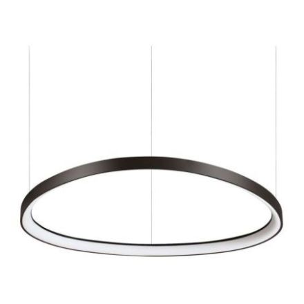 Lámpara de suspensión Gemini Sp de Ideal Lux pantalla Amarillo