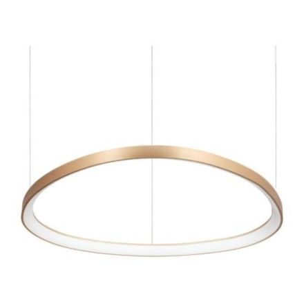 Lámpara de suspensión Gemini Sp de Ideal Lux pantalla Rojo