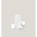 Aplique Habitat de Luzifer LZF base blanco mate encendida Aplique Habitat de Luzifer LZF base blanco mate encendida