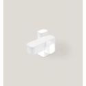 Lámpara de mesa Habitat de Luzifer LZF base blanco mate encendida Lámpara de mesa Habitat de Luzifer LZF base blanco mate encendida