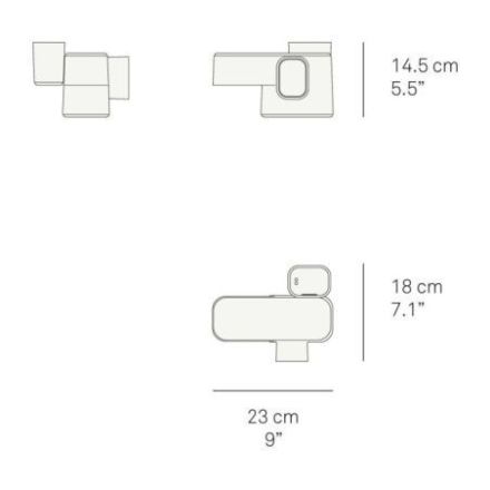 Lámpara de mesa Habitat de Luzifer LZF