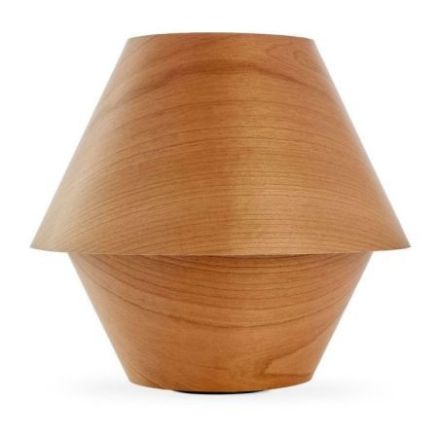 Lámpara de mesa Hotel Msg de Luzifer LZF pantalla Cereza Natural apagada