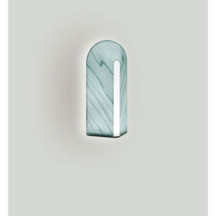 Aplique Igloo de Luzifer LZF pantalla Azul Marino encendida
