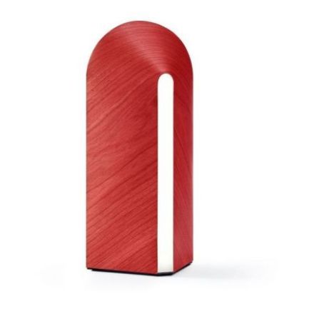 Lámpara de mesa Igloo Mm de Luzifer LZF pantalla Rojo apagada
