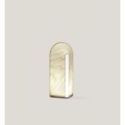 Lámpara de mesa Igloo Mm de Luzifer LZF pantalla Blanco Marfil encendida Lámpara de mesa Igloo Mm de Luzifer LZF pantalla Blanco Marfil encendida