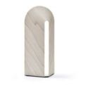 Lámpara de mesa Igloo Mm de Luzifer LZF pantalla Gris apagada Lámpara de mesa Igloo Mm de Luzifer LZF pantalla Gris apagada