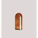 Lámpara de mesa Igloo Mm de Luzifer LZF pantalla Cereza Natural encendida Lámpara de mesa Igloo Mm de Luzifer LZF pantalla Cereza Natural encendida