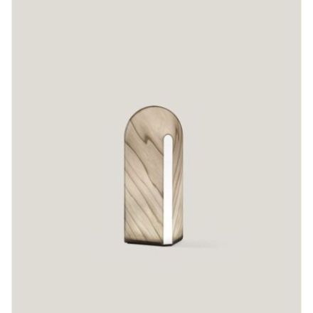 Lámpara de mesa Igloo Mm de Luzifer LZF pantalla Gris encendida