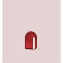 Lámpara de mesa Igloo Mp de Luzifer LZF pantalla Rojo encendida Lámpara de mesa Igloo Mp de Luzifer LZF pantalla Rojo encendida