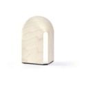 Lámpara de mesa Igloo Mp de Luzifer LZF pantalla Blanco Marfil apagada Lámpara de mesa Igloo Mp de Luzifer LZF pantalla Blanco Marfil apagada