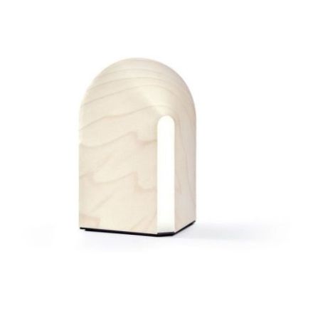 Lámpara de mesa Igloo Mp de Luzifer LZF pantalla Blanco Marfil apagada