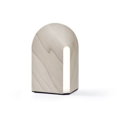 Lámpara de mesa Igloo Mp de Luzifer LZF pantalla Gris apagada