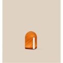 Lámpara de mesa Igloo Mp de Luzifer LZF pantalla Naranja encendida Lámpara de mesa Igloo Mp de Luzifer LZF pantalla Naranja encendida