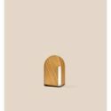 Lámpara de mesa Igloo Mp de Luzifer LZF pantalla Haya Natural encendida Lámpara de mesa Igloo Mp de Luzifer LZF pantalla Haya Natural encendida