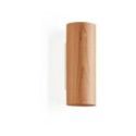 Aplique Romanica de Luzifer LZF base blanco mate pantalla Cereza Natural apagada Aplique Romanica de Luzifer LZF base blanco mate pantalla Cereza Natural apagada