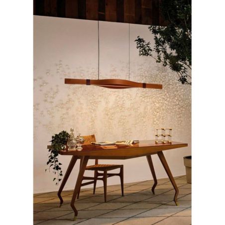 Lámpara de suspensión Woodstraps de Luzifer LZF