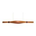 Lámpara de suspensión Woodstraps de Luzifer LZF pantalla Cereza Natural apagada Lámpara de suspensión Woodstraps de Luzifer LZF pantalla Cereza Natural apagada