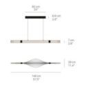 Lámpara de suspensión Woodstraps de Luzifer LZF Lámpara de suspensión Woodstraps de Luzifer LZF
