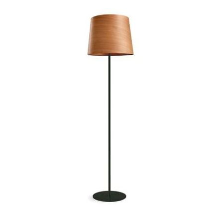 Zeta P de Luzifer LZF base negro mate pantalla Cereza Natural apagada