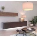 Composición salón 2304 mueble TV y estante JENGA de Clara Home
