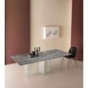 Mesa Metropolis Ceramic de Tonelli Design cristal