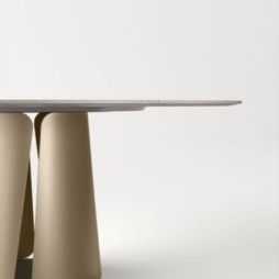 Mesa Wiston Ceramic Redonda de Tonelli Design