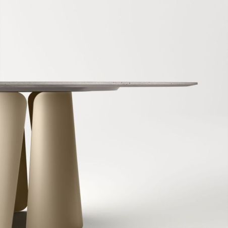 Mesa Wiston Ceramic Redonda de Tonelli Design