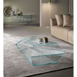Mesa de centro Dekon 2 de Tonelli Design cristal
