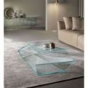 Mesa de centro Dekon 2 de Tonelli Design cristal Mesa de centro Dekon 2 de Tonelli Design cristal