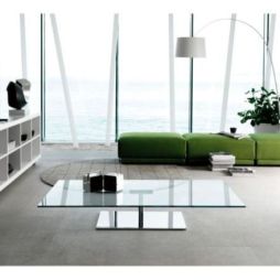 Mesa de centro Farniente de Tonelli Design cristal