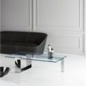 Mesa de centro Plinsky de Tonelli Design cristal Mesa de centro Plinsky de Tonelli Design cristal