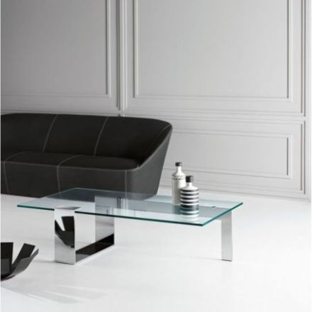 Mesa de centro Plinsky de Tonelli Design cristal