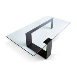 Mesa de centro Plinsky de Tonelli Design cristal