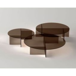 Mesa de centro Sestante Redonda de Tonelli Design
