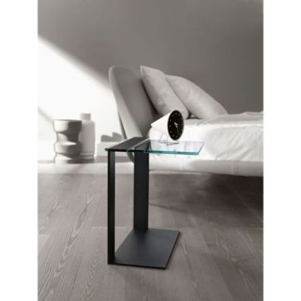 Mesa auxiliar Joliet de Tonelli Design cristal