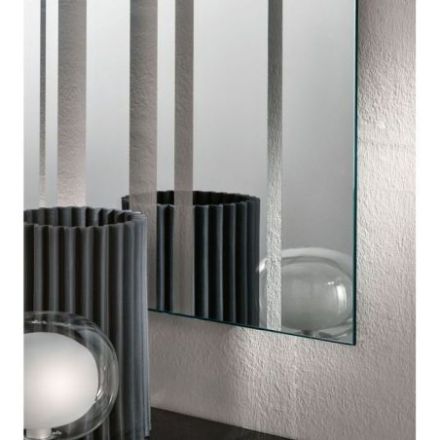 Espejo de diseño Barcode de Tonelli Design cristal